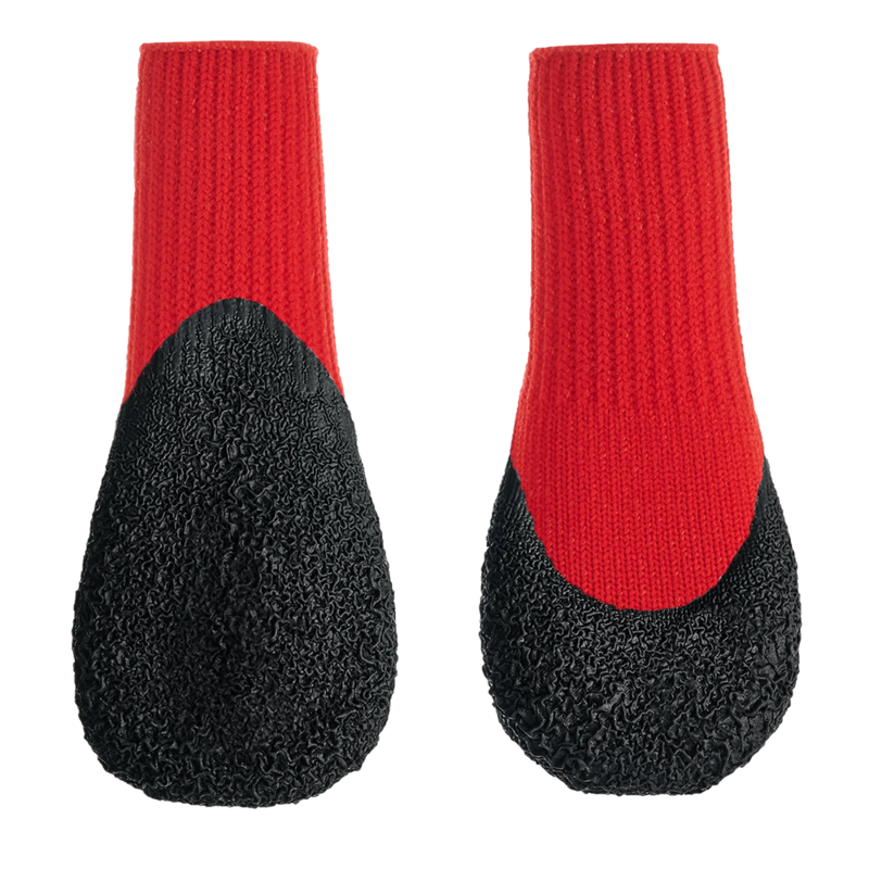 Goo-eez - Lites Dog Booties L Black/Red