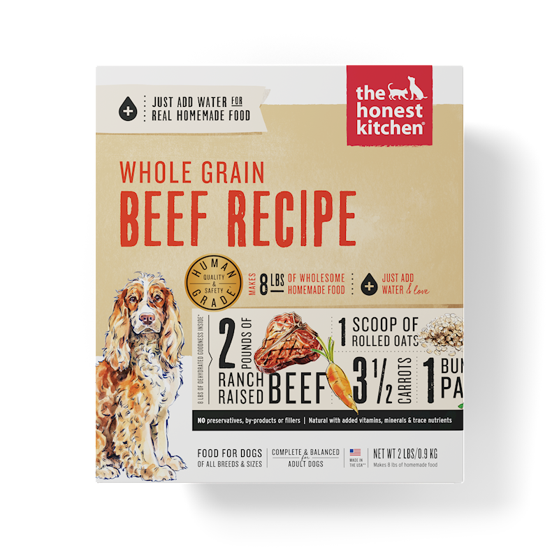 The Honest Kitchen - Dog - Dehydrated Whole Grain Beef