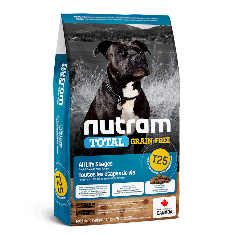 Nutram - Dog Total Grain Free Trout & Salmon (T25)