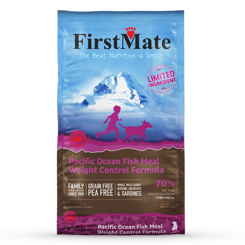 FirstMate - Dog - Weight Control Senior Limited Ingredient Grain Free Pacific Ocean Fish
