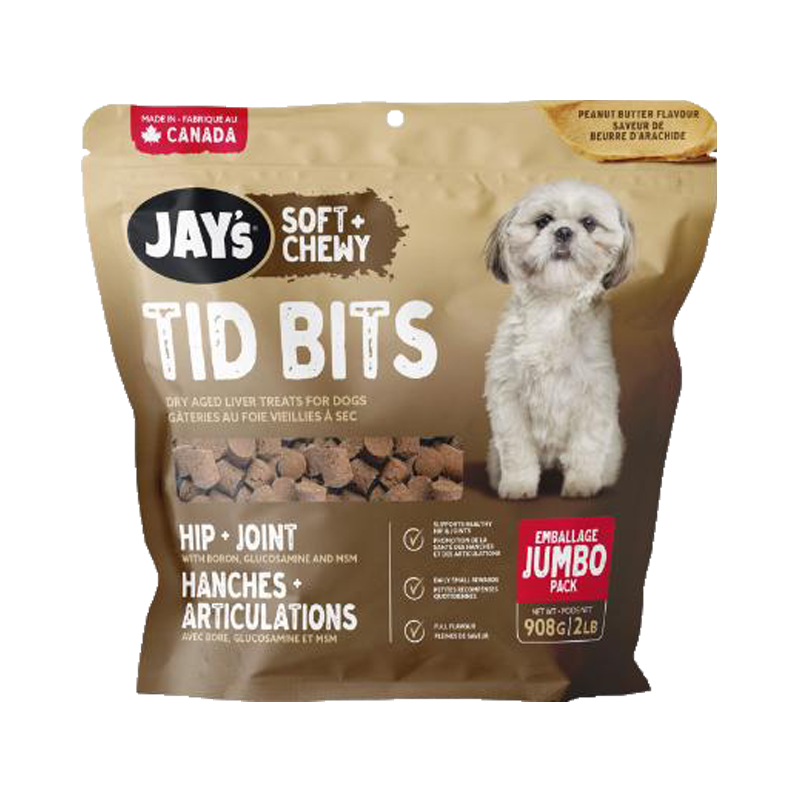 Jays - Tid Bits - Hip & Joint - Peanut Butter