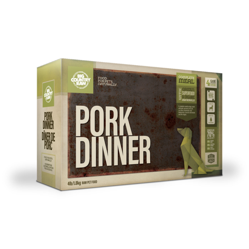 Big Country Raw - Dinners - Pork