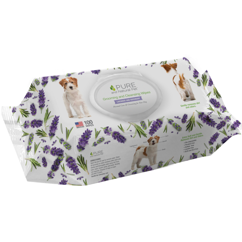 P&NP - Grooming & Cleansing Wipes Lavender and Rosemary