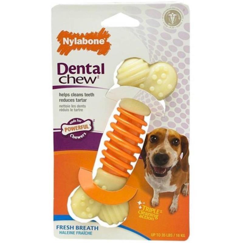 Nylabone - Dog - Power Chew Pro Action Dental Bone Toy Bacon Flavor