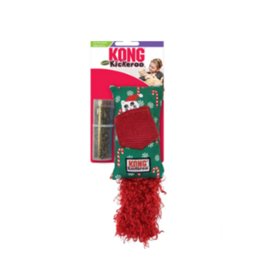 KONG - Holiday Cat Kickeroo Refillable