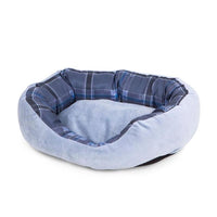 Petmate OVAL CUDDLER PLAID ASSORTED