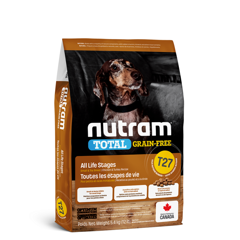 Nutram - Dog Total GF SB Chick & Turk (T27)