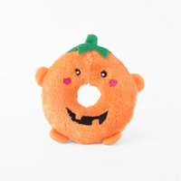 Zippy Paws - Halloween Donutz Buddies - Pumpkin