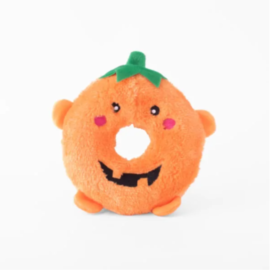 Zippy Paws - Halloween Donutz Buddies - Pumpkin