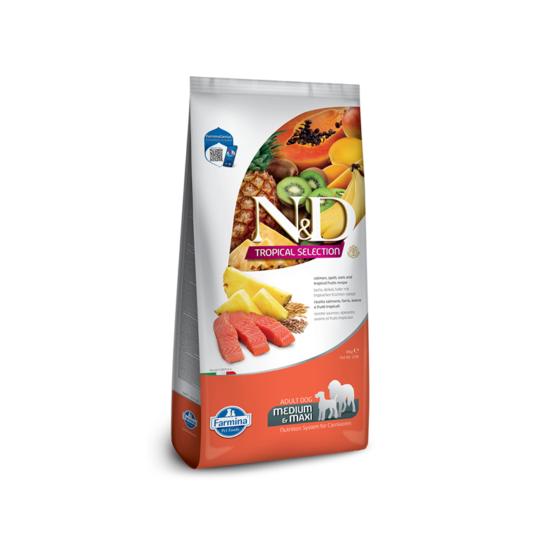 Farmina - Dog N&D Tropical Selection Salmon Adult /Maxi