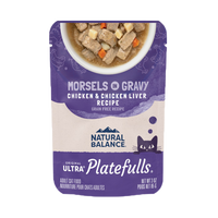 Natural Balance - Cat Platefulls - Chicken & Chicken Liver Morsels in Gravy