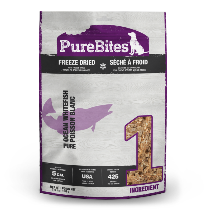 PureBites - Dog - Freeze-Dried Ocean Whitefish