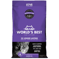 World's Best Cat Litter - Cat - Multiple Cat Lavender Scented Clumping Litter
