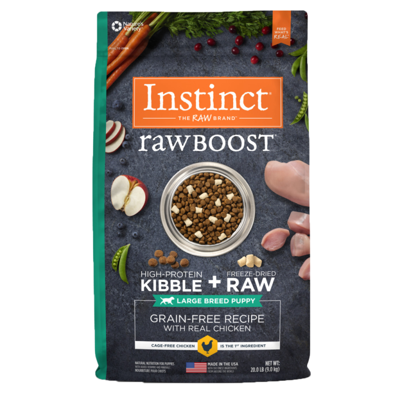 Instinct - Raw Boost - Dog Puppy Large Breed Chicken