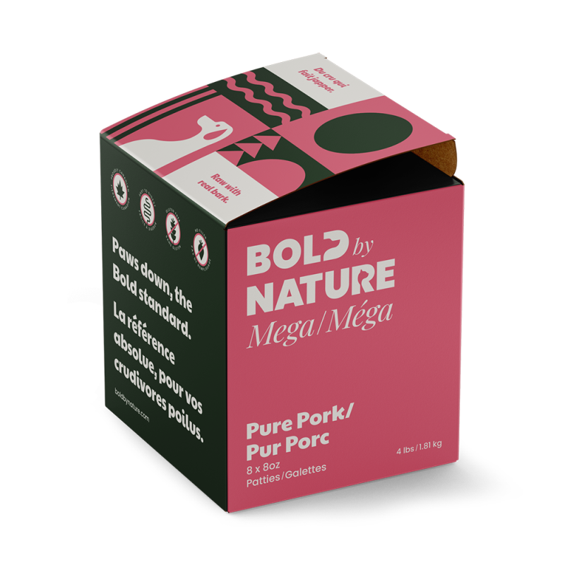 Bold by Nature - Mega - Pure Pork Patties