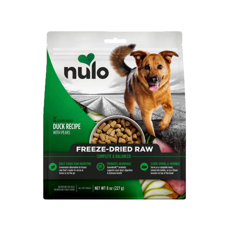 Nulo - Dog Freeze Dried - Raw Duck & Pears