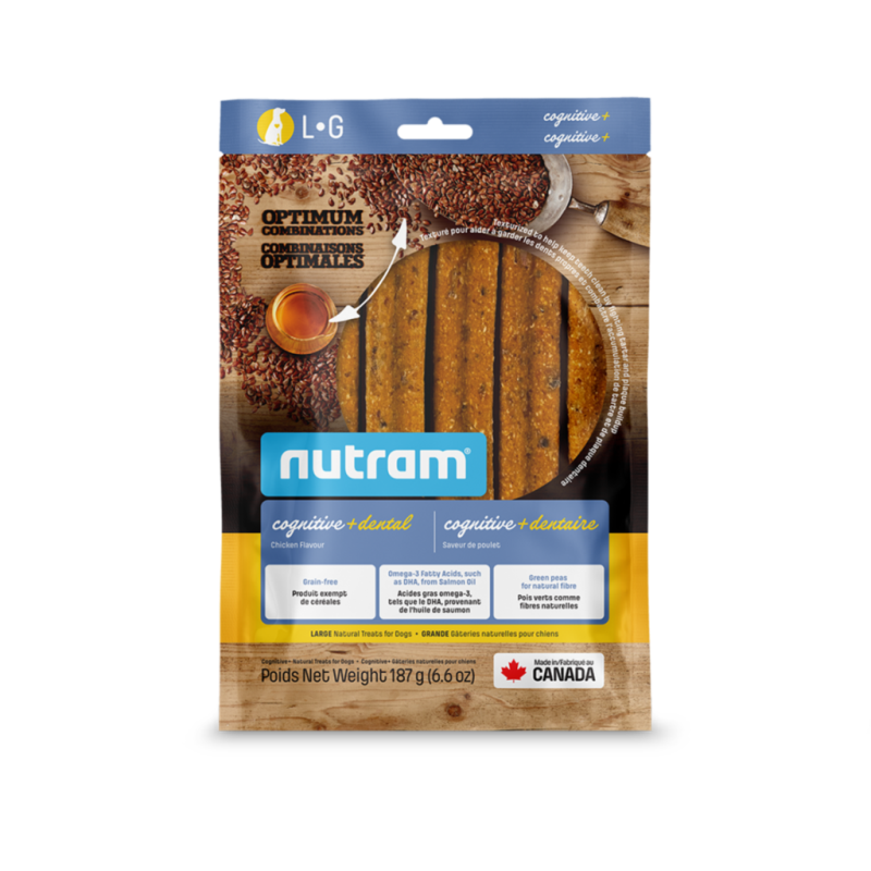 Nutram - Dog - Cognitive+ Dental Treats - Chicken