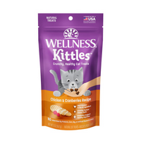 WellPet - Wellness - Cat Treat Kittles Chicken & Cranberries