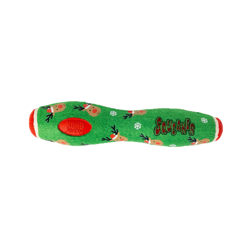 Kong - Dog Holiday AirDog Squeaker Stick