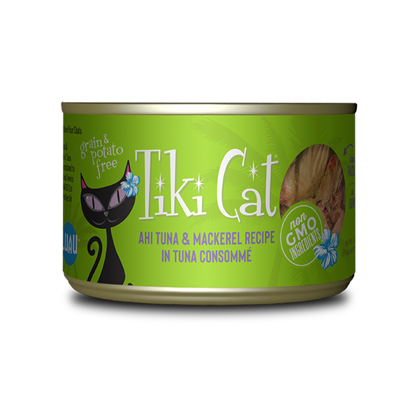 Tiki Cat - Luau - Papeekeo Ahi Tuna & Mackerel