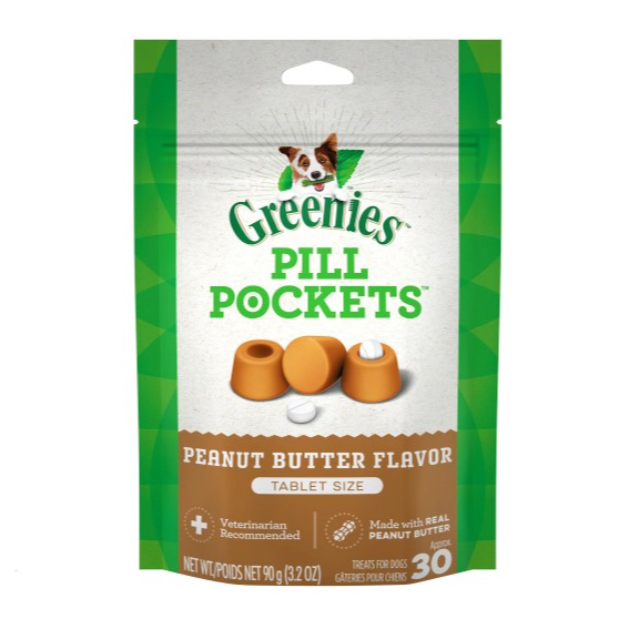 Greenies - Dog Pill Pockets P-Butter Tablet