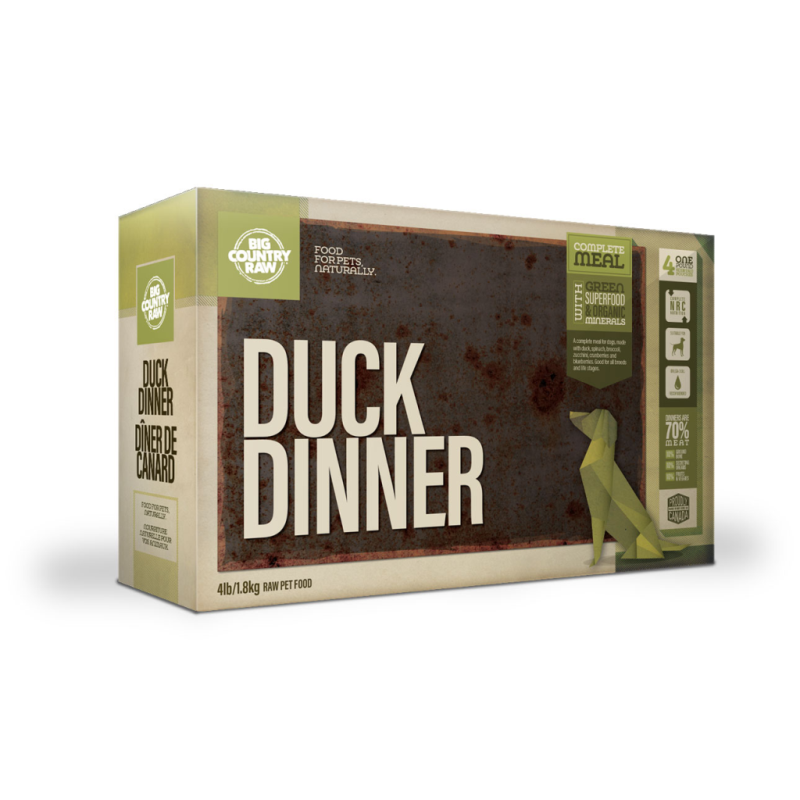 Big Country Raw - Dinners - Duck