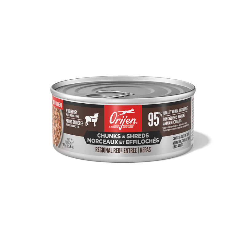 Champion - Orijen - Cat Chunks & Shreds Regional Red