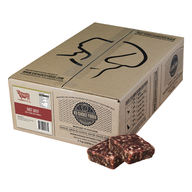 K9 Choice Foods - Just Beef