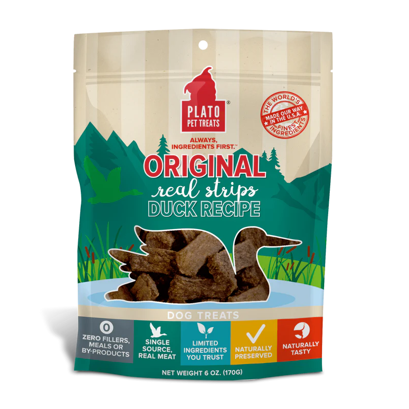 Plato - Dog - Original Real Strips Duck