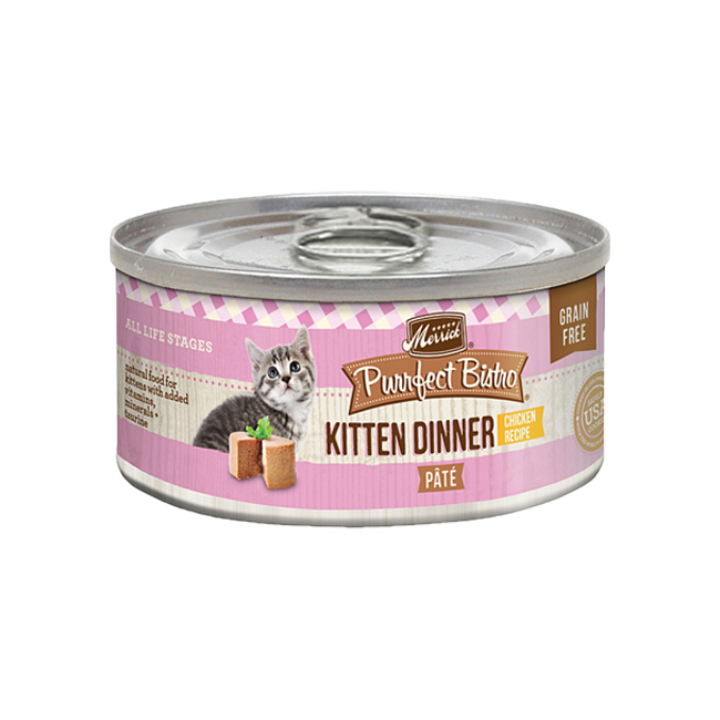 Merrick - Purrfect Bistro - Kitten Dinner Pate