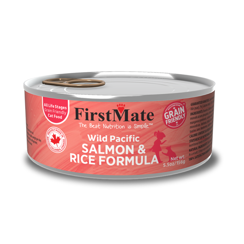 First Mate - Cat - Grain Friendly Wild Pacific Salmon & Rice
