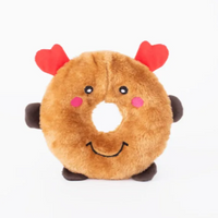 Zippy Paws - Holiday Donutz Buddies - Reindeer