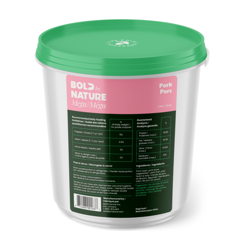 Bold by Nature - Mega - Pork Tub