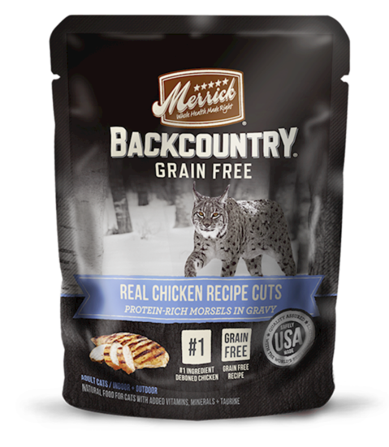 Merrick - Backcountry - Cat Real Chicken Cuts