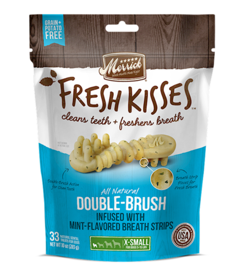 Merrick - Fresh Kisses - Mint Breath Strips Extra Small Brush ()