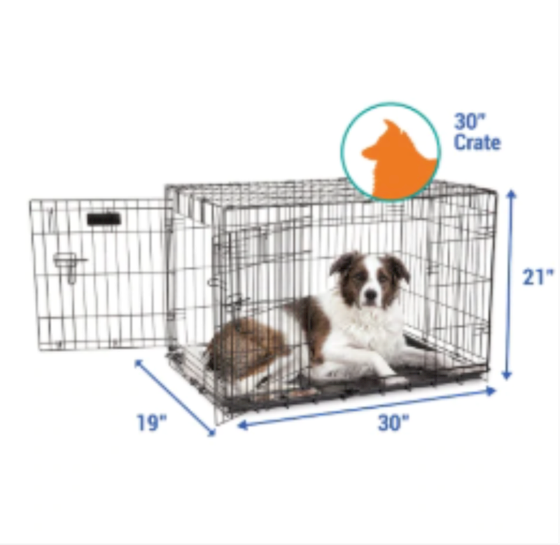 Petmate - 2-Door Training Retreats Wire Kennel 30
