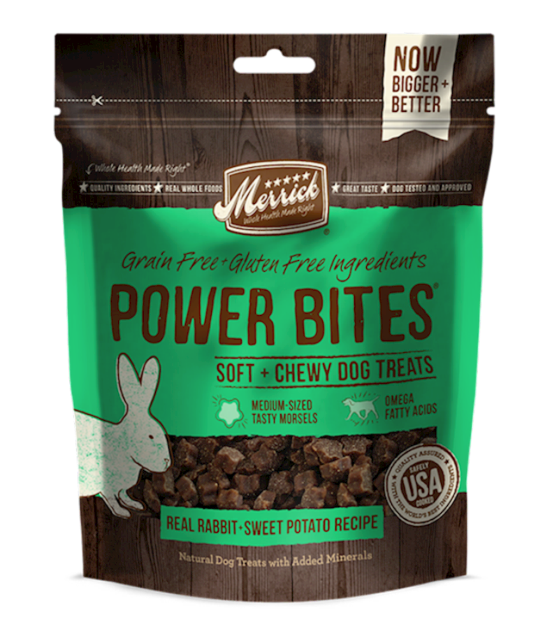 Merrick - Dog Power Bites Rabbit & Sweet Potato