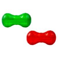 Kong - Dog Holiday Squeezz Dumbbell