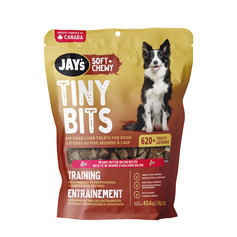 Jay's Tasty Adventures - Dog - Soft & Chewy Tiny Bits Training Peanut Butter Bacon Recipe
