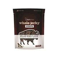 Fruitables - Dog Wild Nat Jerky Grilled Bison Strips