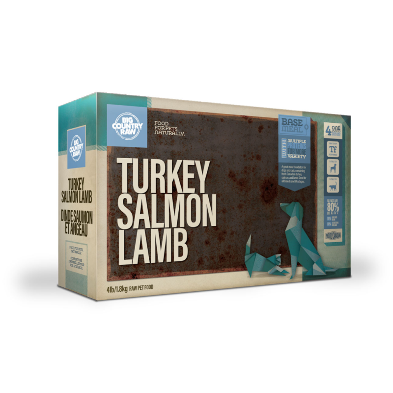 Big Country Raw - Signature - Turkey Salmon Lamb