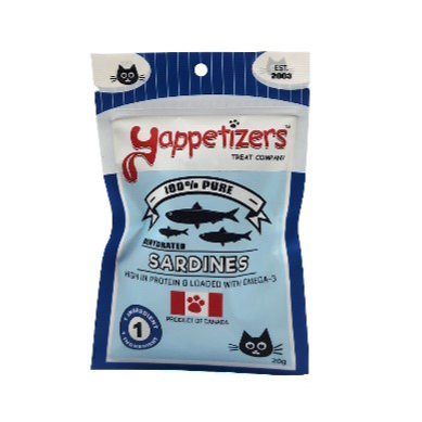Yappetizers - Cat - Sardines