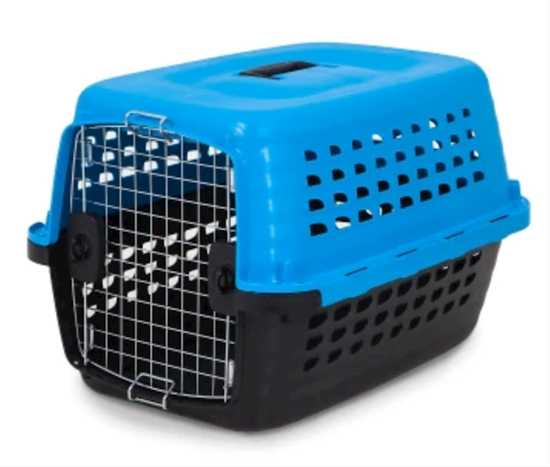Petmate - Compass Fashion Kennel 24 Blue & Black