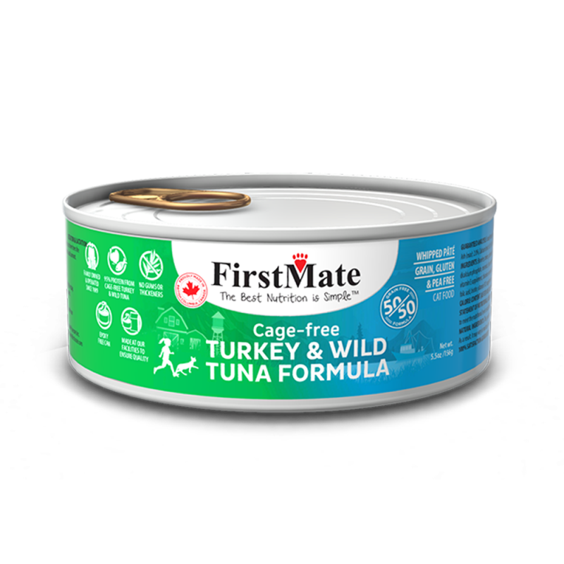 First Mate - Cat - 50/50 GF Free Run Turkey & Wild Tuna