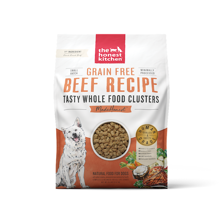 The Honest Kitchen - Whole Food Clusters - Dog Grain Free Beef