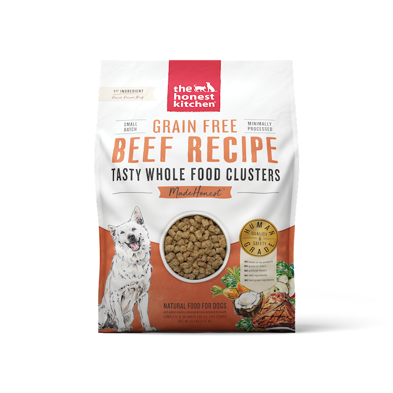 The Honest Kitchen - Whole Food Clusters - Dog Grain Free Beef