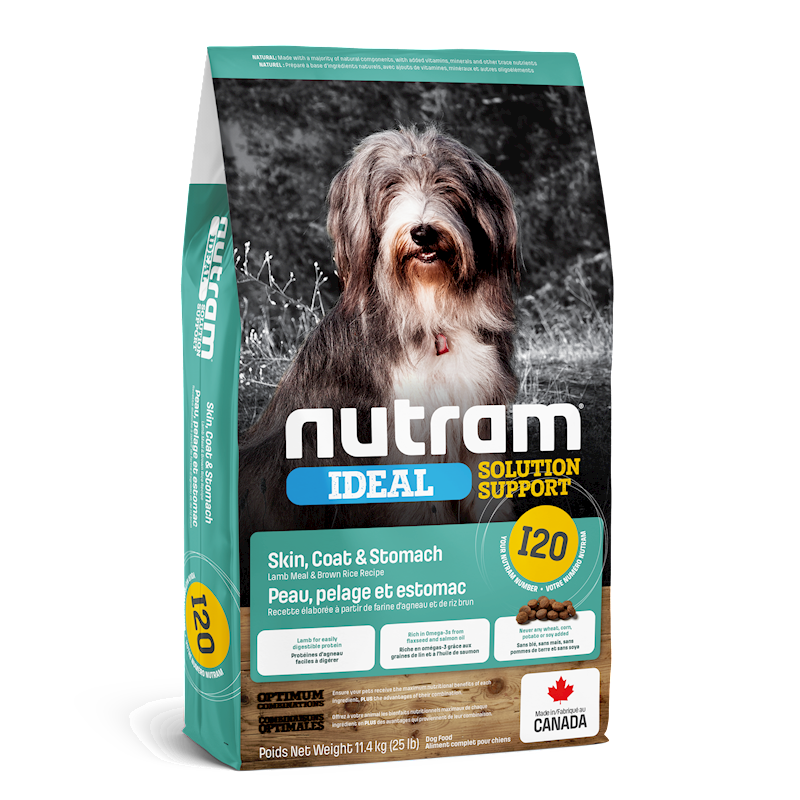 Nutram - Dog Ideal Solution Skin, Coat & Stomach (I20)