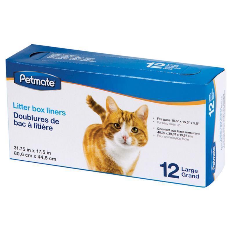 Petmate - Cat Litter Pan Liners Large