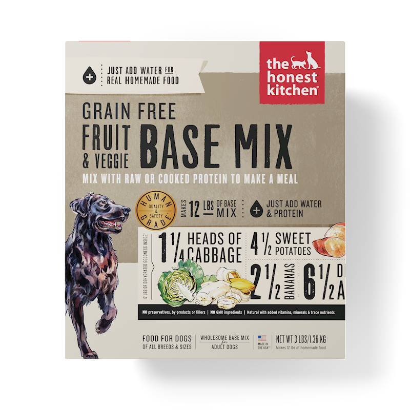 The Honest Kitchen - Dog - Dehydrated Grain Free Fruit & Veggie Base Mix