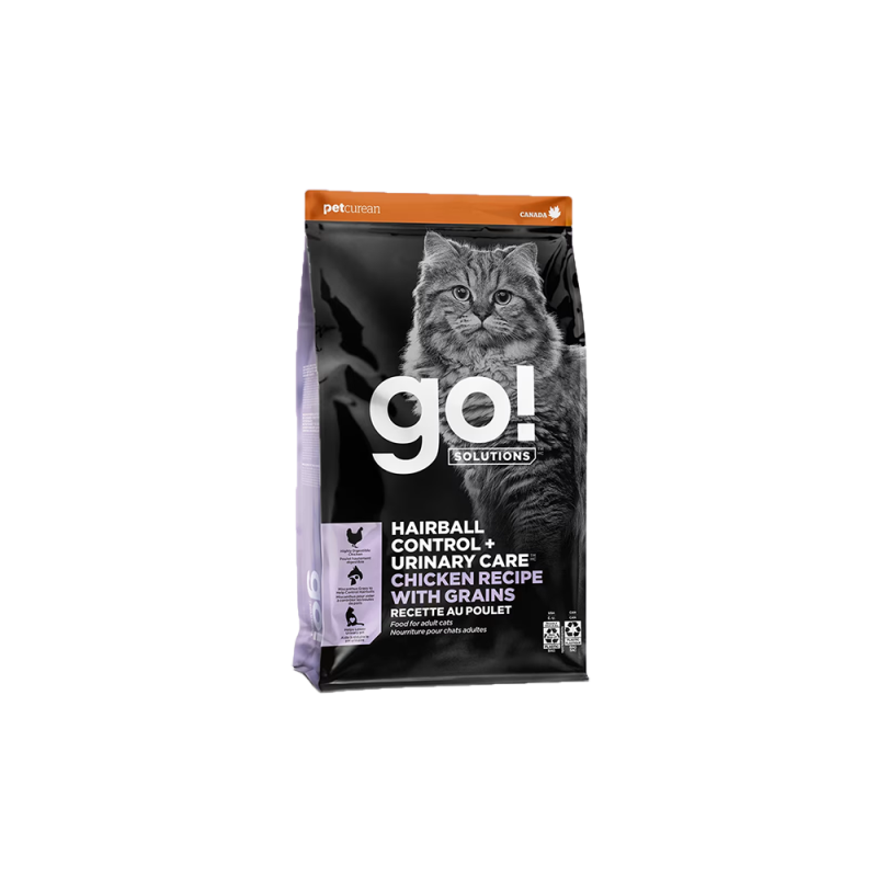 Petcurean - Go! - Cat Hairball Control & Urinary Care Chicken with Grains